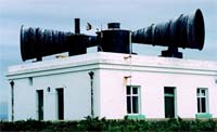 Foghorn on Flat Holm Island