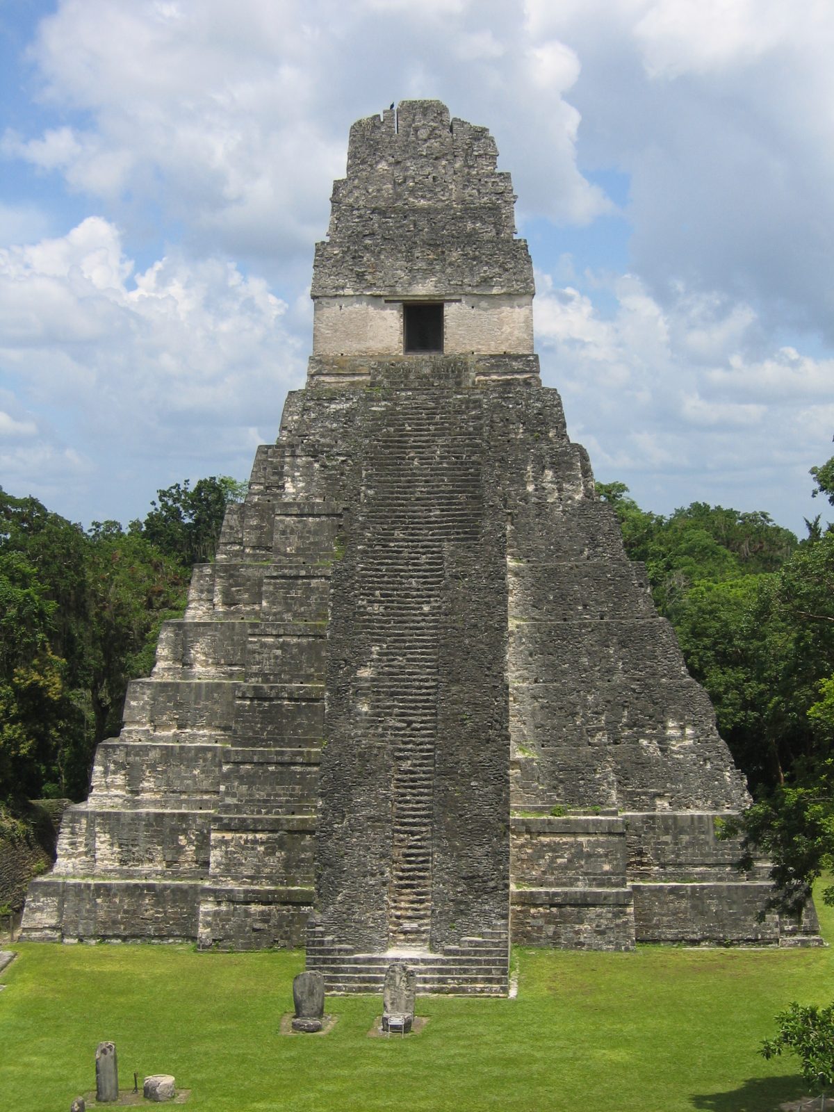 Tikal pyramids